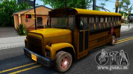 School Bus Driver Parallel Lines für GTA San Andreas