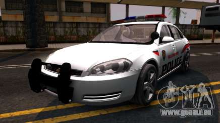 Chevy Impala Blueberry PD 2009 pour GTA San Andreas