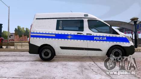 Ford Transit Polish Police 2015 pour GTA 4