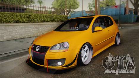 Volkswagen Golf 5 Stance pour GTA San Andreas