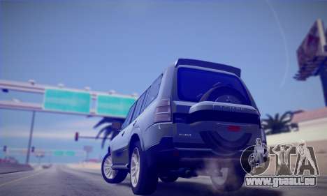 Mitsubishi Pajero IV 2015 pour GTA San Andreas