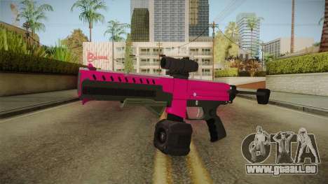 GTA 5 Combat PDW Pink pour GTA San Andreas