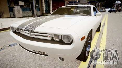 Dodge Challenger Unmarked Police Car pour GTA 4