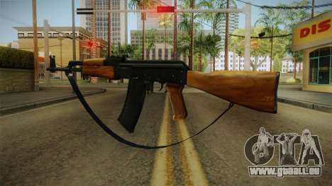 AK47 avec sangle pour GTA San Andreas