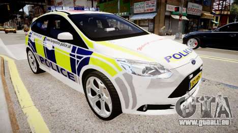 Ford Focus 2013 Swedish Police pour GTA 4