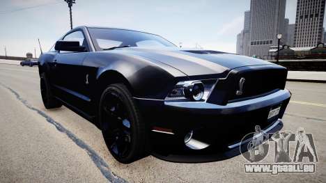 Ford Mustang Shelby GT500 2010 für GTA 4