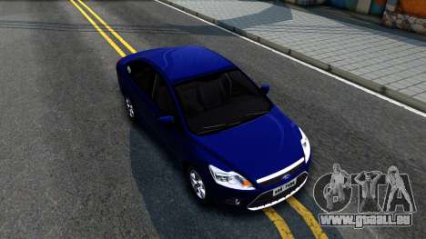 Ford Focus Sedan 2009 IVF pour GTA San Andreas