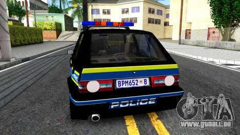 Volkswagen Golf Black South African Police pour GTA San Andreas