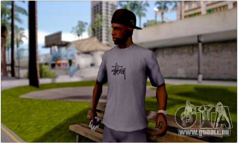 T-Shirt-Stussy für GTA San Andreas