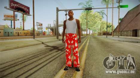 Weihnachten Strumpfhosen für GTA San Andreas