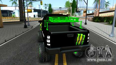 Chevrolet Silverado Monster Energy V2 für GTA San Andreas
