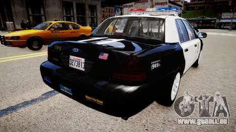 Ford Crown Victoria LAPD für GTA 4