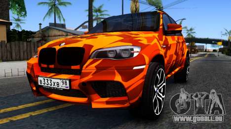 BMW X5M E70 pour GTA San Andreas