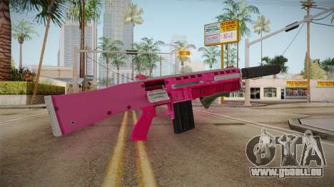 GTA 5 Assault Shotgun Pink für GTA San Andreas