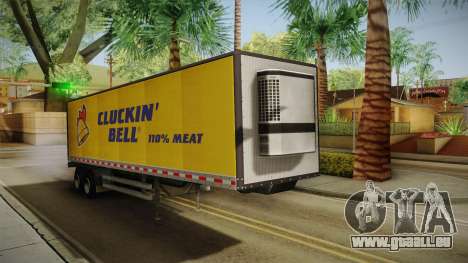 GTA 5 Refrigerated Trailer pour GTA San Andreas
