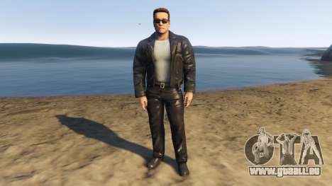 GTA 5 Arnold Terminator 2 Judgment Day