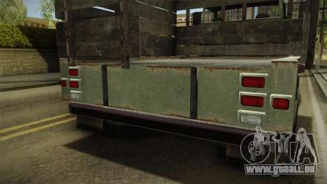 GTA 5 Vapid Scrap Truck v2 IVF pour GTA San Andreas