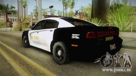 Dodge Charger Sheriff pour GTA San Andreas