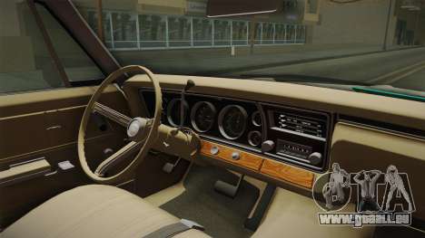 Chevrolet Impala Sport Sedan 396 Turbo-Jet 1967 pour GTA San Andreas