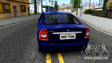 Ford Focus Sedan 2009 IVF pour GTA San Andreas