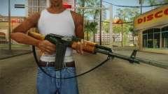 AK47 mit Gurt für GTA San Andreas