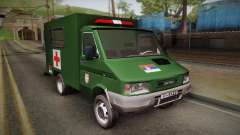Zastava Rival Military Ambulance für GTA San Andreas