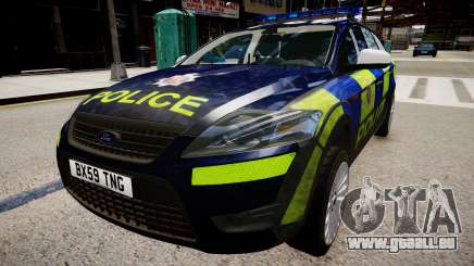 Ford Mondeo Estate police UK für GTA 4