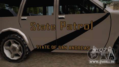 Dundreary Landstalker 1993 SA State Patrol für GTA San Andreas