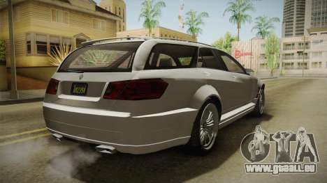 GTA 5 Benefactor Schafter Wagon für GTA San Andreas