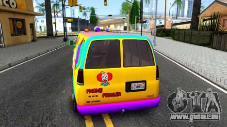 GTA V Vapid Clown Van für GTA San Andreas