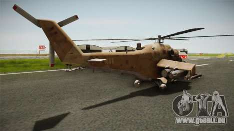 CoD Series - Mi-24D Hind Desert pour GTA San Andreas