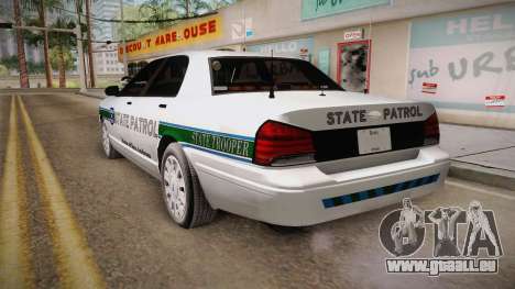 Brute Stainer 2008 San Andreas State Police pour GTA San Andreas