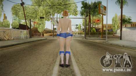 DoA 5 - Tina Armstrong Topless v1.0 pour GTA San Andreas