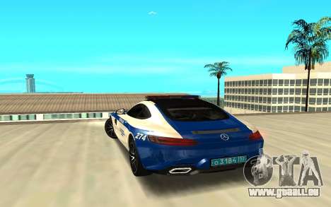 Mercedes-Benz AMG GT 2015 pour GTA San Andreas