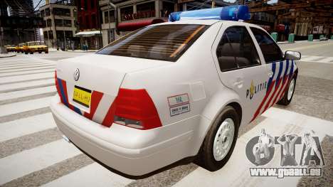 Volkswagen bora police pour GTA 4