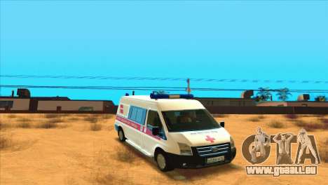 Ford Transit Krankenwagen für GTA San Andreas