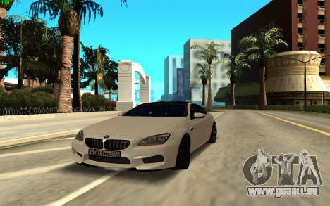 BMW M6 Gran Coupe pour GTA San Andreas