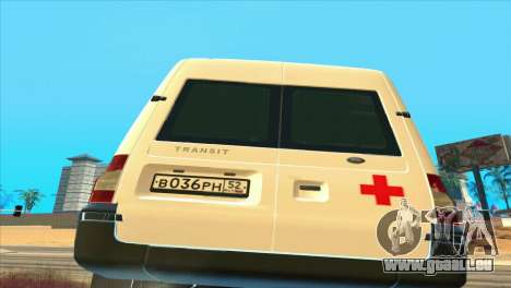 Ford Transit Krankenwagen für GTA San Andreas
