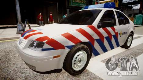 Volkswagen bora police pour GTA 4