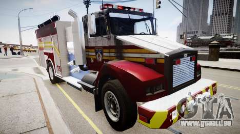 Nouveau camion d'incendie T5 pour GTA 4
