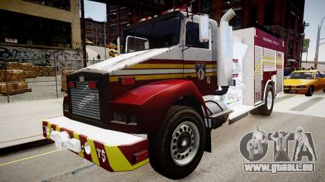 Nouveau camion d'incendie T5 pour GTA 4