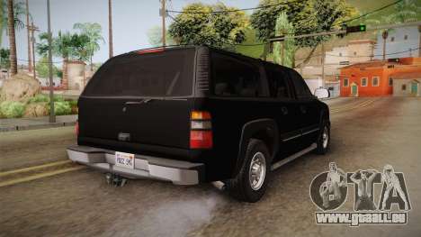 Chevrolet Suburban Z71 FBI pour GTA San Andreas