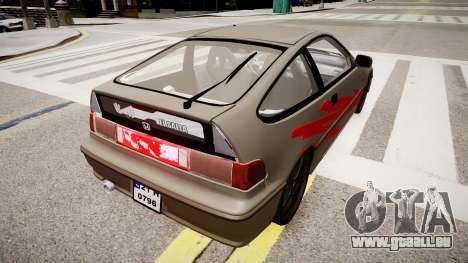 Honda CRX 1992 pour GTA 4