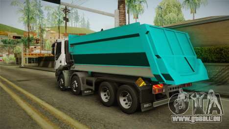 Iveco Trakker Hi-Land Dumper 8x4 v3.0 pour GTA San Andreas