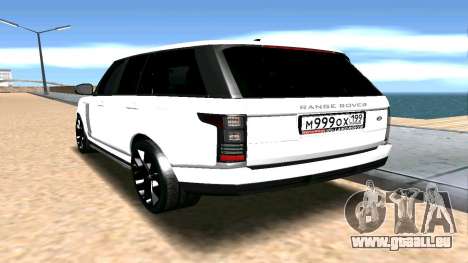 Range Rover pour GTA San Andreas