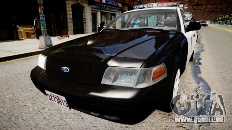 Ford Crown Victoria LAPD pour GTA 4