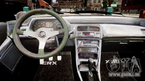 Honda CRX 1992 pour GTA 4
