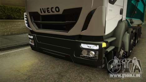 Iveco Trakker Hi-Land Dumper 8x4 v3.0 für GTA San Andreas
