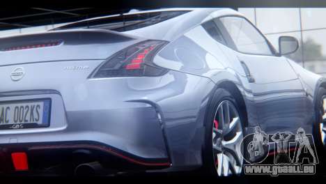 Nissan 370Z Nismo 2016 EU Plate für GTA San Andreas