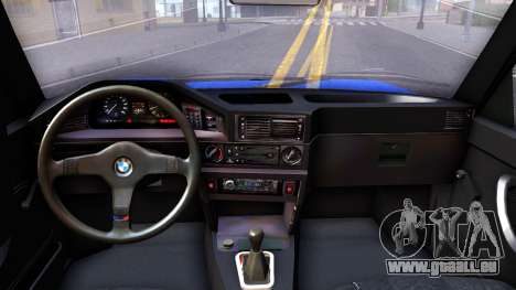 BMW E28 525e pour GTA San Andreas